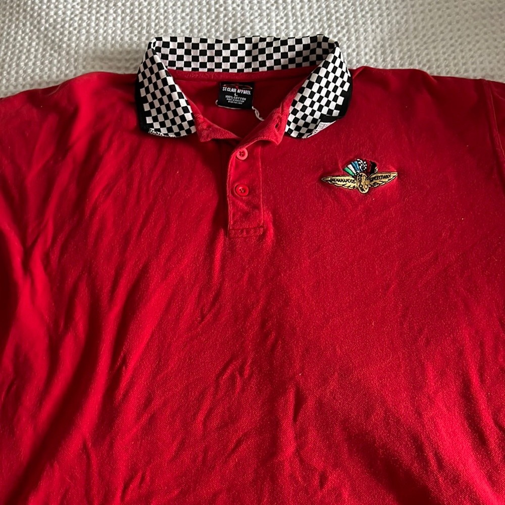 Vintage looking racing polo
